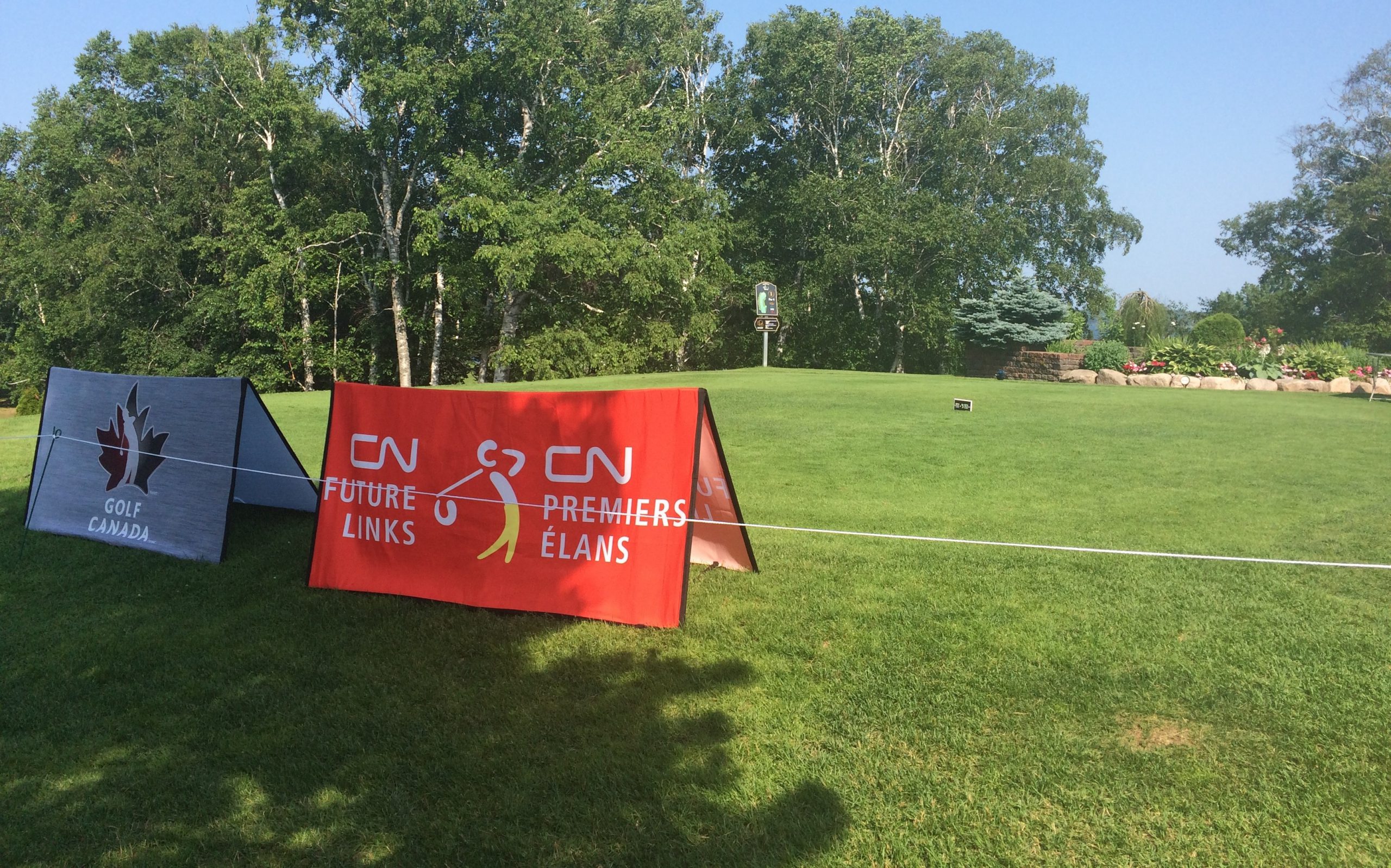 Crowded leaderboards conclude opening round of CN Future Links Atlantic Championship Golf Canada