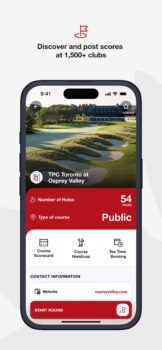 Discover and post scores at 1,500+ clubs