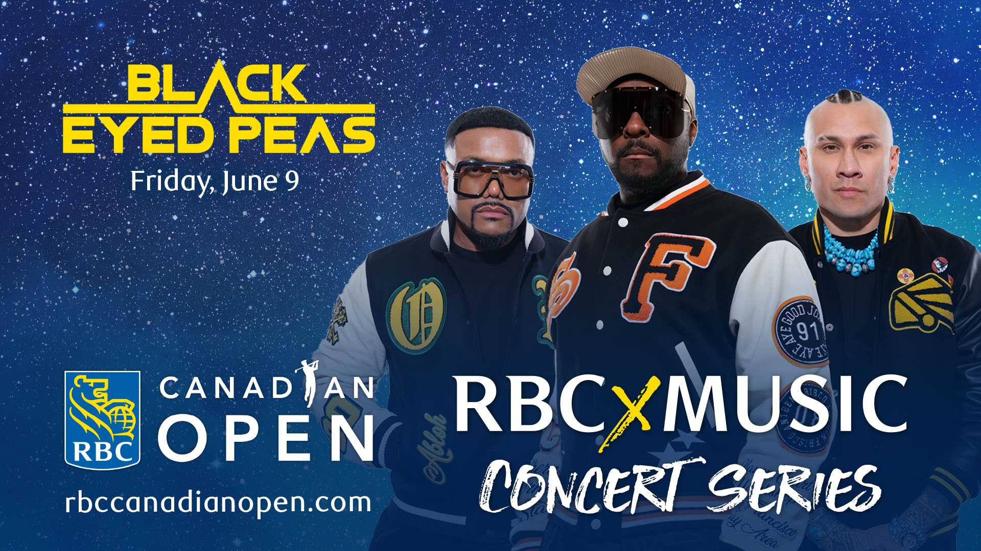 Black Eyed Peas to headline RBCxMusic Concert Series Friday night of