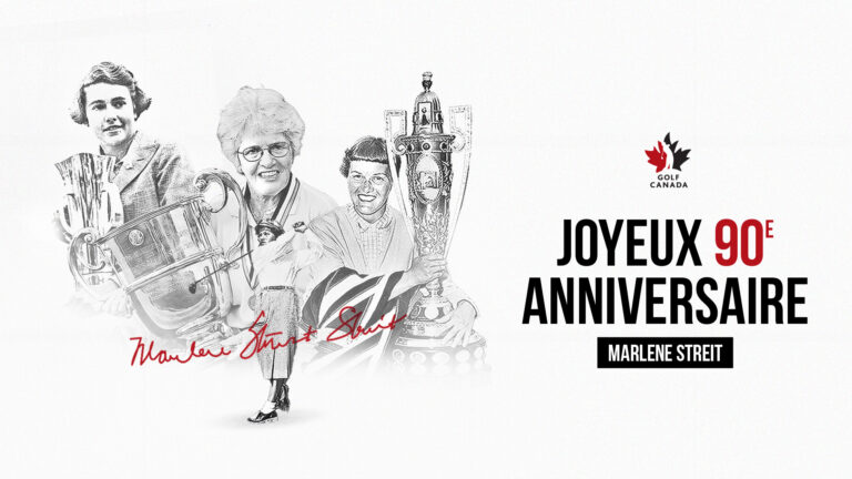 La légende canadienne du golf Marlene Stewart Streit fête ses 90 ans! temp fix empty alt images for attachment