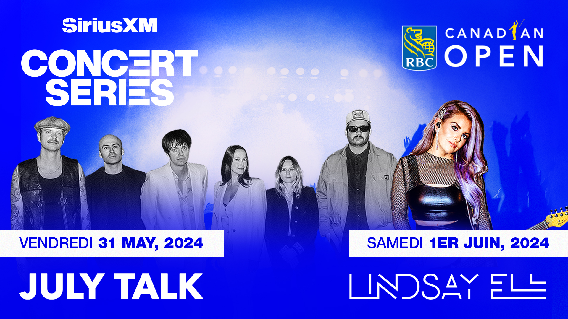 July Talk et Lindsay Ell s’ajoutent à la série de concerts SiriusXM à l ...