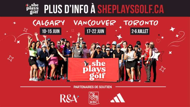Elles jouent au golf : le R&A, adidas Golf et RBC deviennent partenaires de programme She Plays Golf Partners