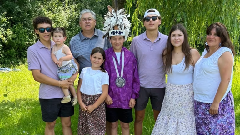 flag bearers at Presidents Cup Opening Ceremony