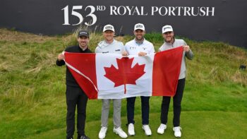 Nick Taylor of Canada, Mackenzie Hughes of Canada, Corey Conners