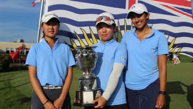 L’équipe de la Colombie-Britannique remporte le Championnat interprovincial par équipes au 111e Championnat canadien amateur féminin Team B.C.