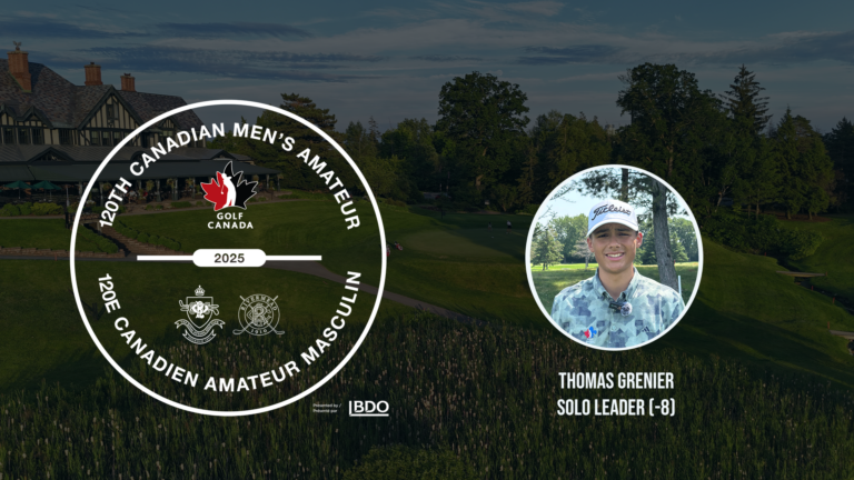 Canadian Men's Amateur Championship - Round 1 / Golf Canada