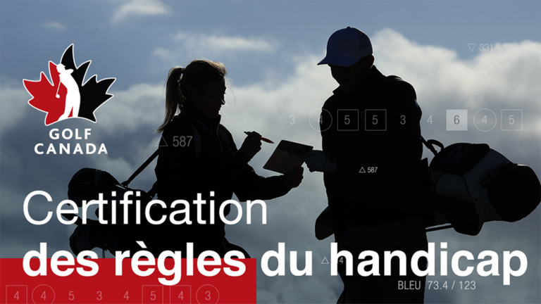 L’importance de la certification sur les Règles du calcul du handicap Rules of Handicapping FR