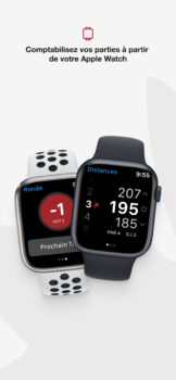 Comptabilisez vos parties à partir de votre Apple Watch