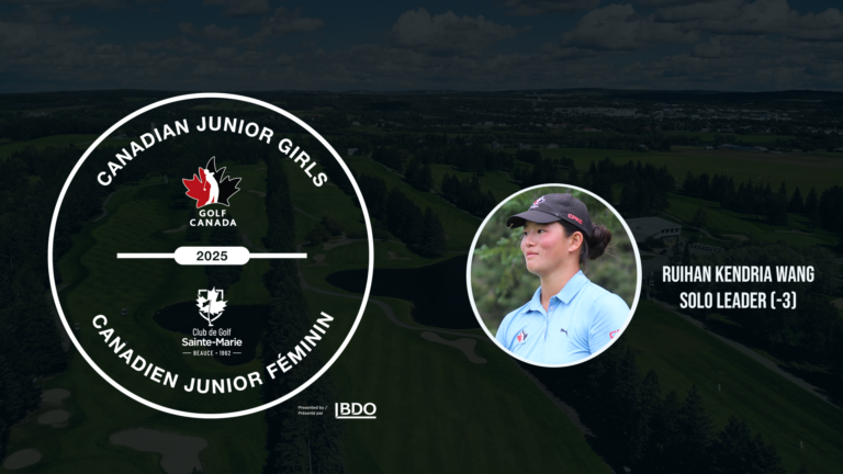 CDN Junior Girls Championship Round 3