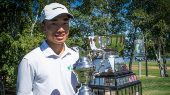 Dawson Lew remporte le Championnat canadien junior masculin / Golf Canada / K. Bryannah James