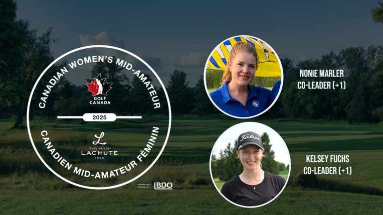 2025 Canadian Women's Mid-Amateur Championship round 1