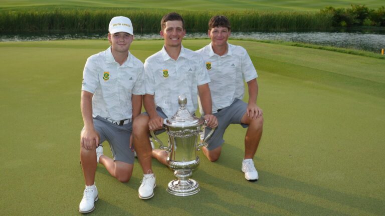 South Africa finishes strong to win first Men’s World Amateur Team Championship, Canada T24 South Africa - 2025 Men's World Amateur Team Champions