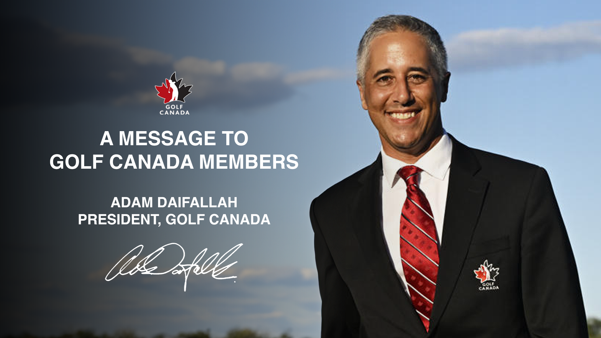 Golf Canada’s President: “Thank you for an incredible 2025 golf season!” Golf Canada’s President: “Thank you for an incredible 2025 golf season!”