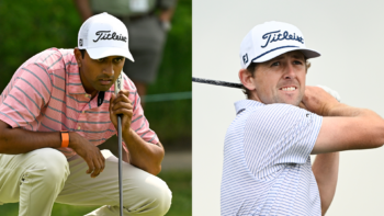 Pictured from left to right: Sudarshan Yellamaraju of Mississauga, Ont., and Myles Creighton of Digby, N.S.,