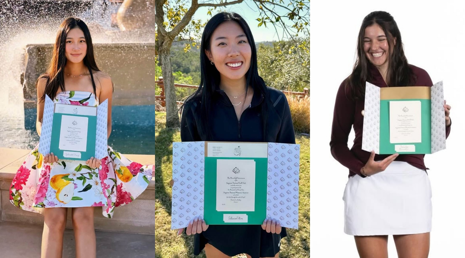 Deng, Kim and Borovilos invited to 2026 Augusta National Women’s Amateur