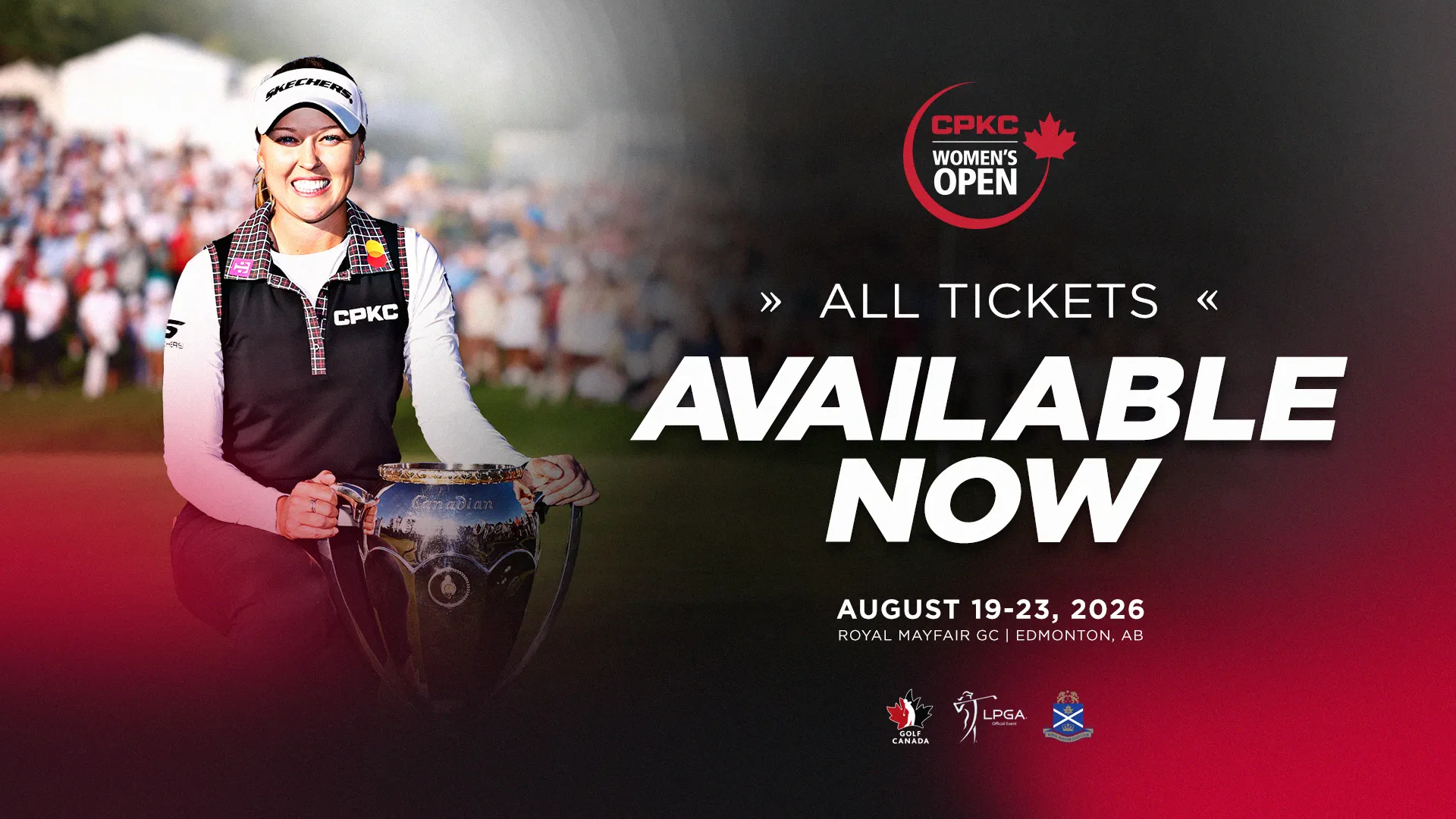 CPKC Women's Open All Tickets On Sale 2026
