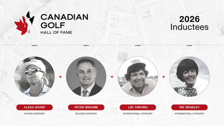 Canadian Golf Hall of Fame 2026 Inductees