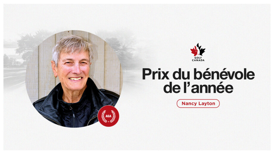 Nancy Layton nommée lauréate du Prix Bruce Mitchell de Bénévole de l’année 2025 de Golf Canada