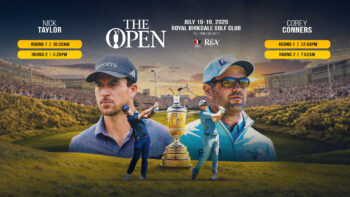 Canadian tee times at the 2026 British Open