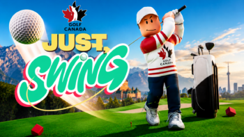 Just Swing x Golf Canada, l'expérience virtuelle Roblox