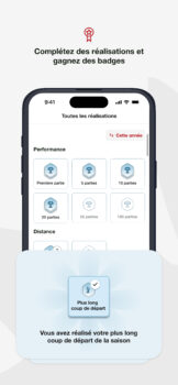 Golf Canada App - Achievements (FR)