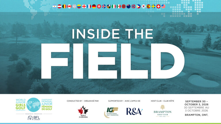 Inside The Field – 2026 World Junior Girls Golf Championship 2026 World Junior Girls - Inside The Field