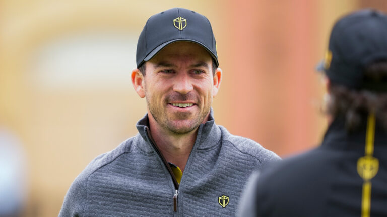 Nick Taylor soaking up first Presidents Cup experience Tracy Wilcox/Getty Images