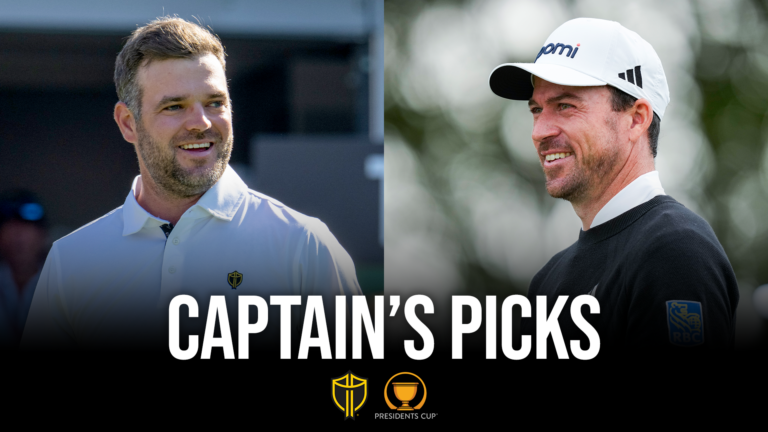 Conners and Taylor added to International Team as Captain’s Picks for the 2026 Presidents Cup Captain's Picks - Presidents Cup 2026