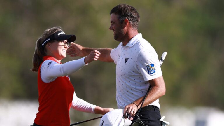 Henderson, Conners return to chase elusive mixed-team title Corey Conners and Brooke Henderson