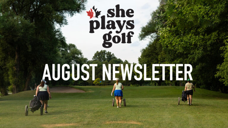 She Plays Golf August Newsletter SPG August Newsletter